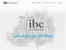 Tablet Screenshot of ibc-giessen.org